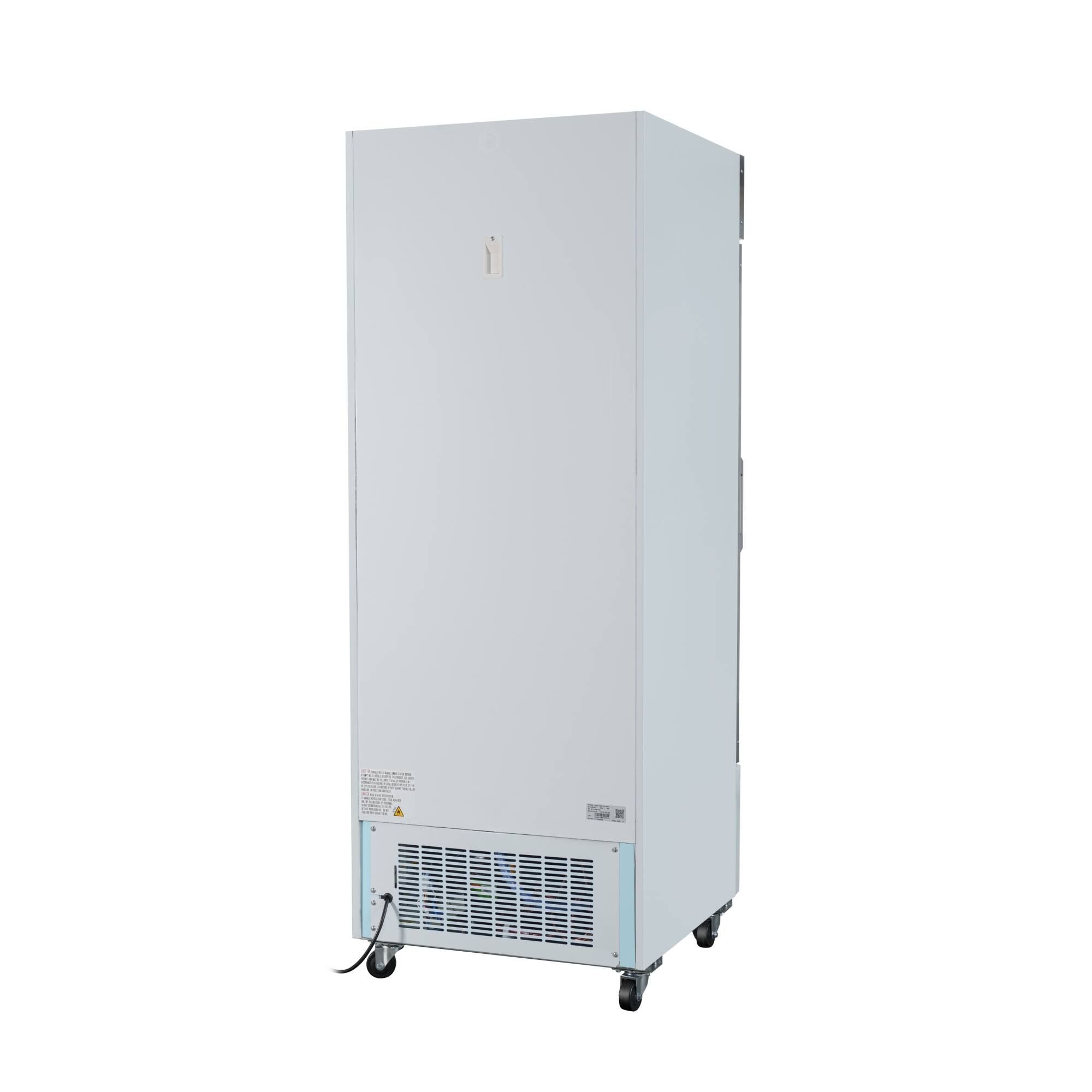 Alt View 9. Koolmore - 31 in. 1-Door Commercial Display Merchandiser Freezer 23 cu. ft. in White (MDF-1GD-23C-WH) - White.
