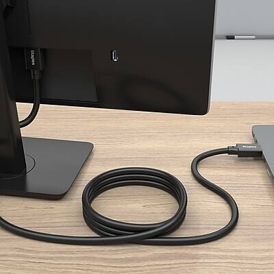 Alt View 6. Staples TECH - Staples TECH 25 ft. HDMI to HDMI Audio/Video Cable, Male to Male, Black (ST62476) - Black.