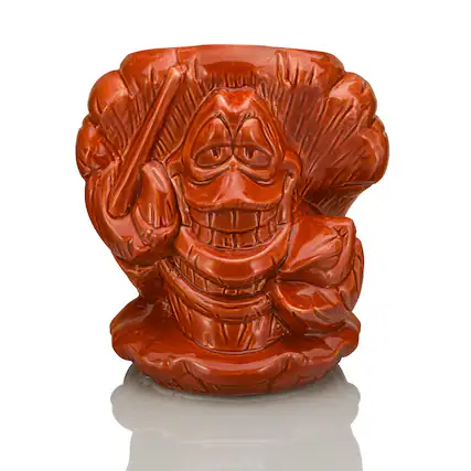 Front. Disney - Geeki Tikis Disney The Little Mermaid Sebastian Ceramic Mug | Holds 24 Ounces - Red.