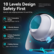 10 Levels *NOTE: Avoid placing on Design carpets to prevent sensor interference. Safety First Suits for cats weighing between 3.5 and 22 lbs. 2-In-1 Innovative Design: Open Oxygen Supply + Anti-Tip. 4 Gravity Sensors: Weight Detection Protection. 2 Motor Protection Programs: Startup Self-Check + Anti-Jamming. 2 Safety Devices: Radar + Anti-Pinch Sensor.