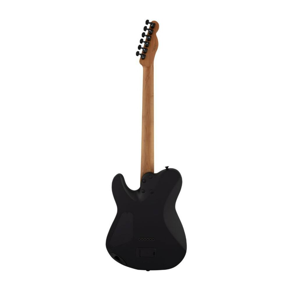 Angle. Charvel - Charvel Pro Mod So Cal Style 2 24 HH HT CM 6 String Satin Black Electric Guitar.