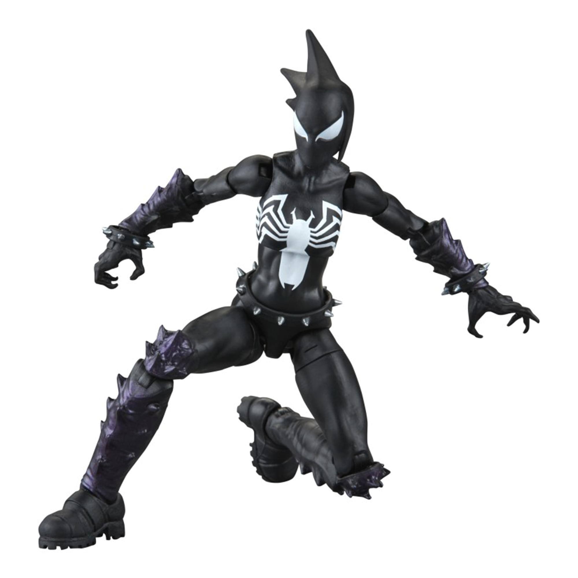 Alt View 2. Hasbro - Marvel Legends 6 Inch Action Figures | Venom Space Knight & Mania - Black/White.