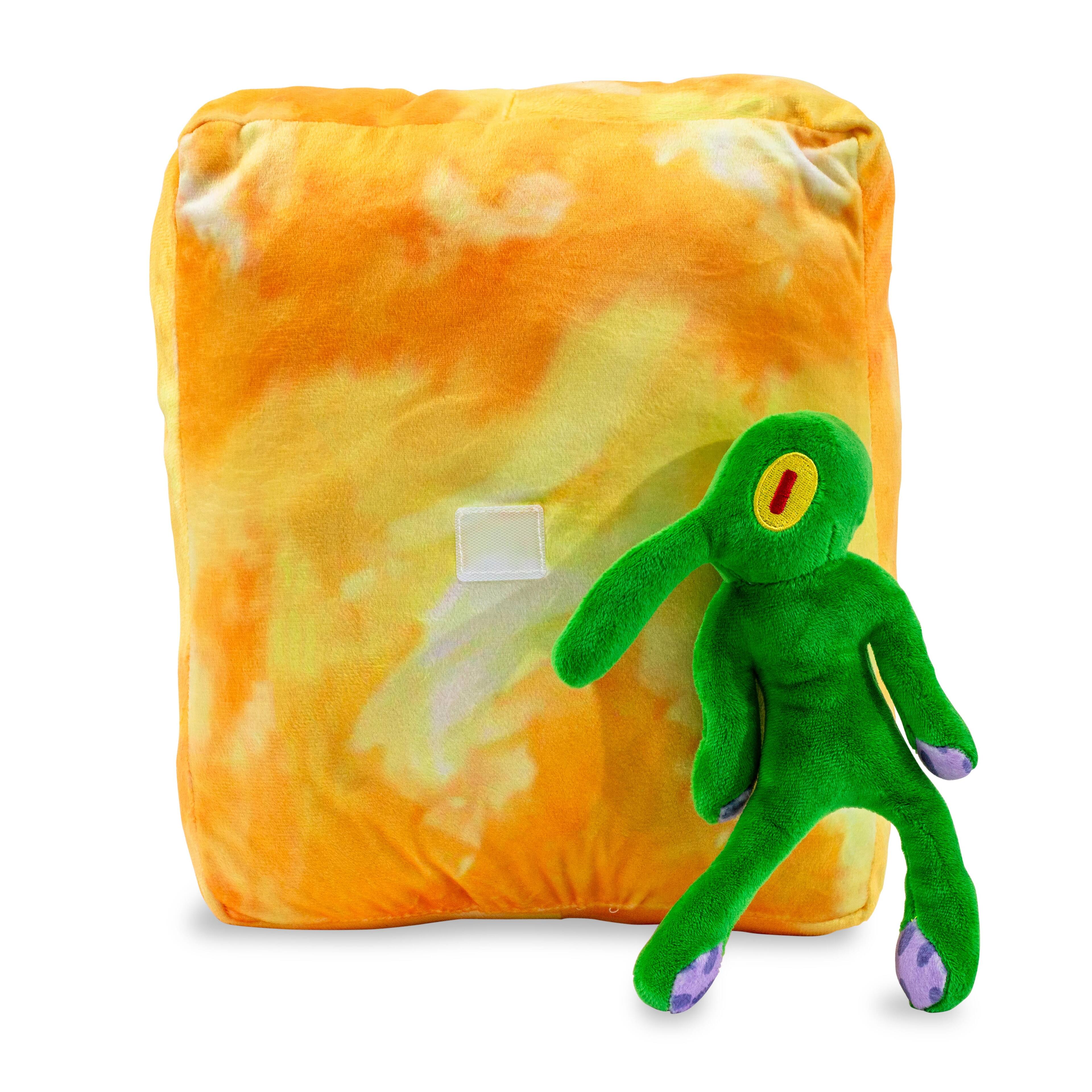 Alt View 1. Nickelodeon - Nickelodeon SpongeBob SquarePants Squidward Painting 12-Inch Collector Plush Toy - Green.