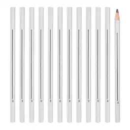 Unique Bargains - 8B Drawing Pencils for Sketching, 12pcs Sketch Pencils w/ Built-in Sharpener for Drawing, Painting, Sketching - Black