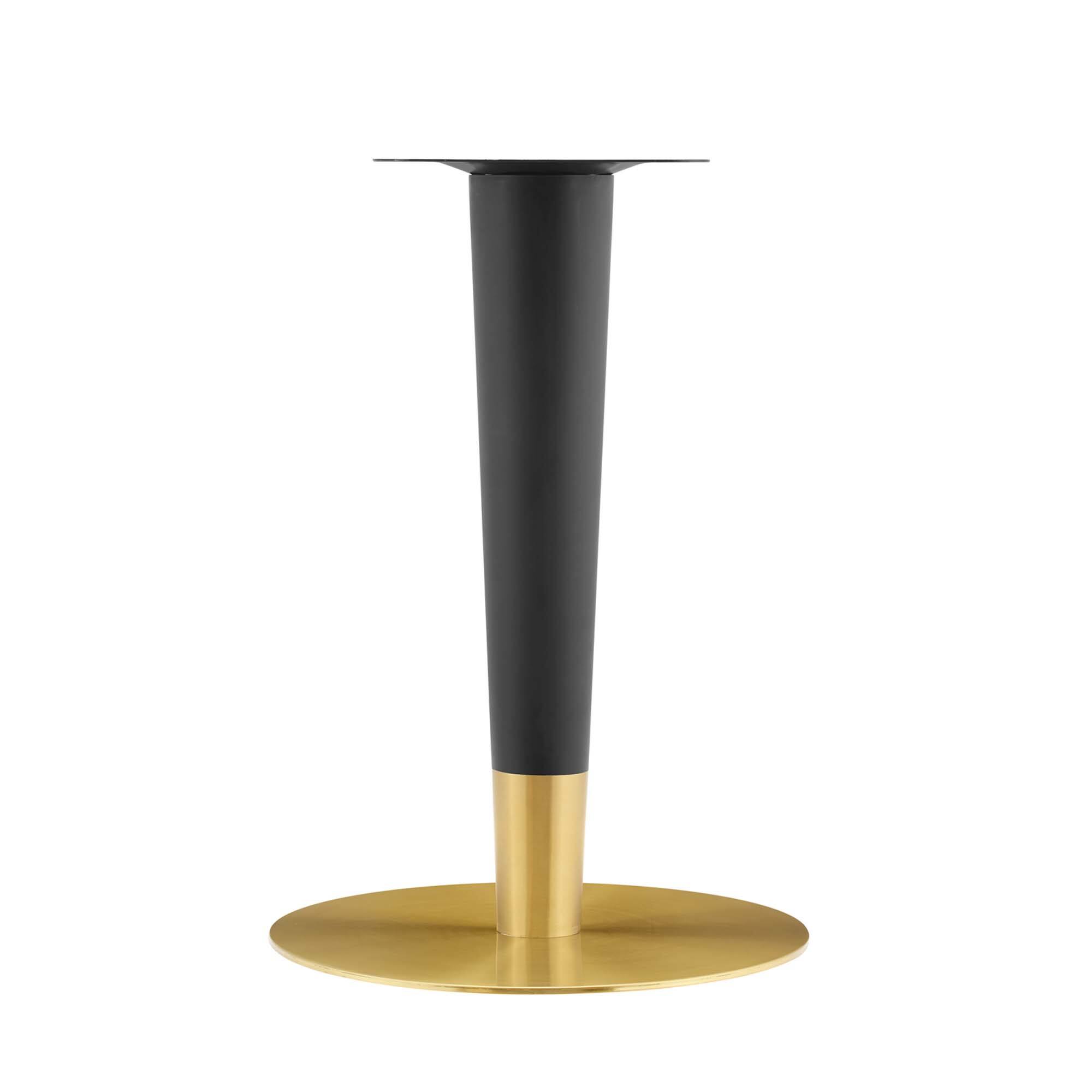 Alt View 1. Modway - Zinque 36" Artificial Marble Dining Table by Modway - Gold Black.