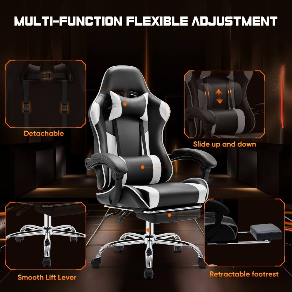 Multi-function flexible adjustment: Detachable slide up and down, smooth lift lever, retractable footrest.