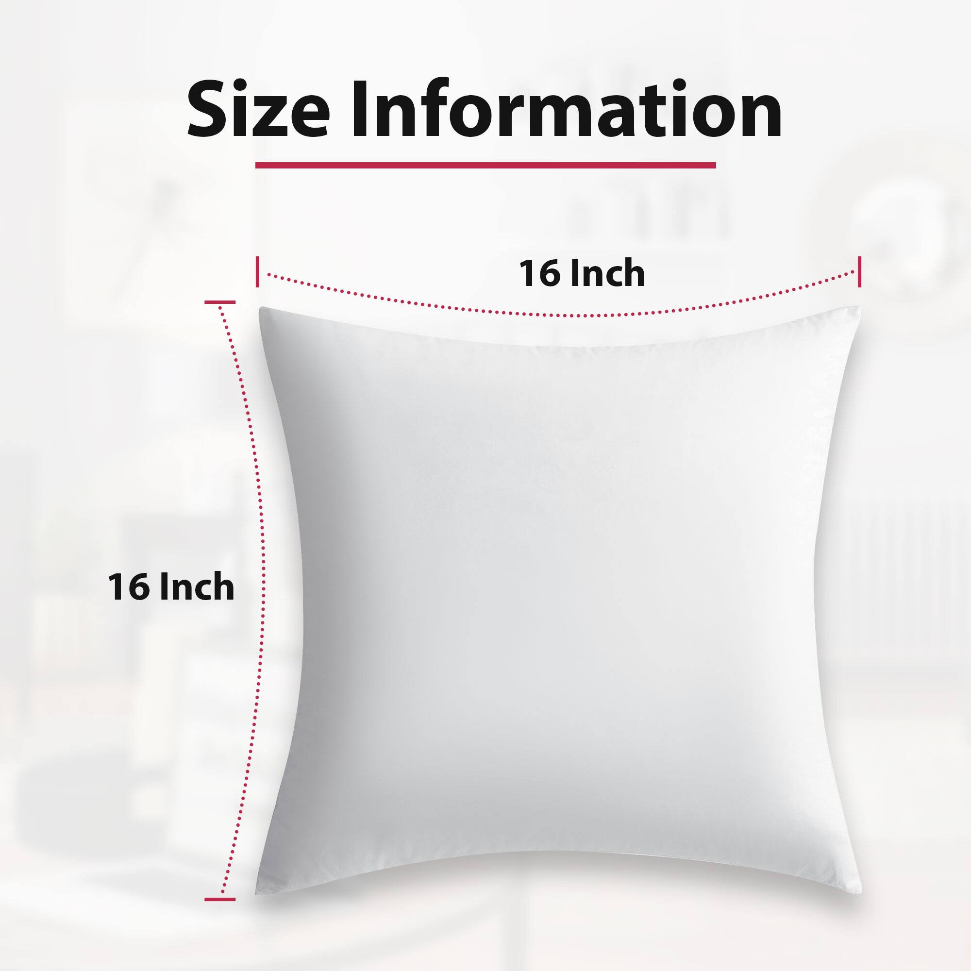Size Information  
16 Inch  
16 Inch
