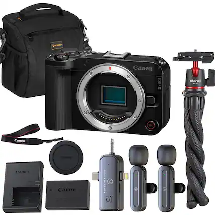 SLINGER Canon EOS R5 + Canon TANLA fLL Canon BATTERY PACK PE17 2V 240(ANL oe TURNSTILEAUDIO G 2