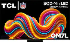 TCL NFL SQD-Mini LED QLED + MINI-LED QM7L