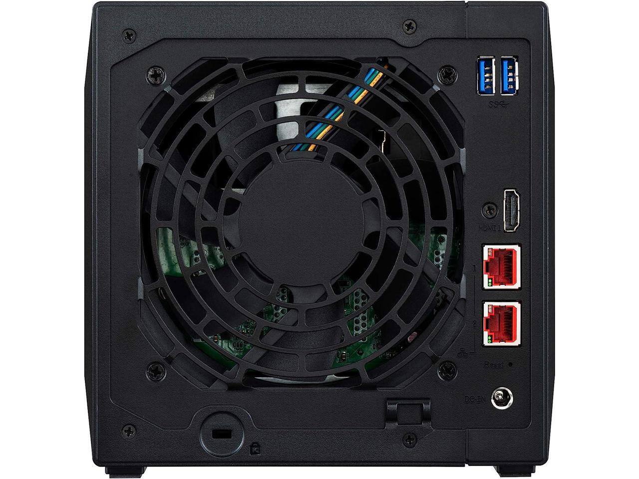 - DT1 1:2 Reset DC-IN
- USB
- HDMI
- Ethernet (2 ports)
- DC-IN