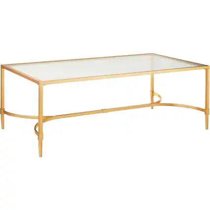 Front. Safavieh - Safavieh Home Collection Antwan Gold Coffee Table - Gold.