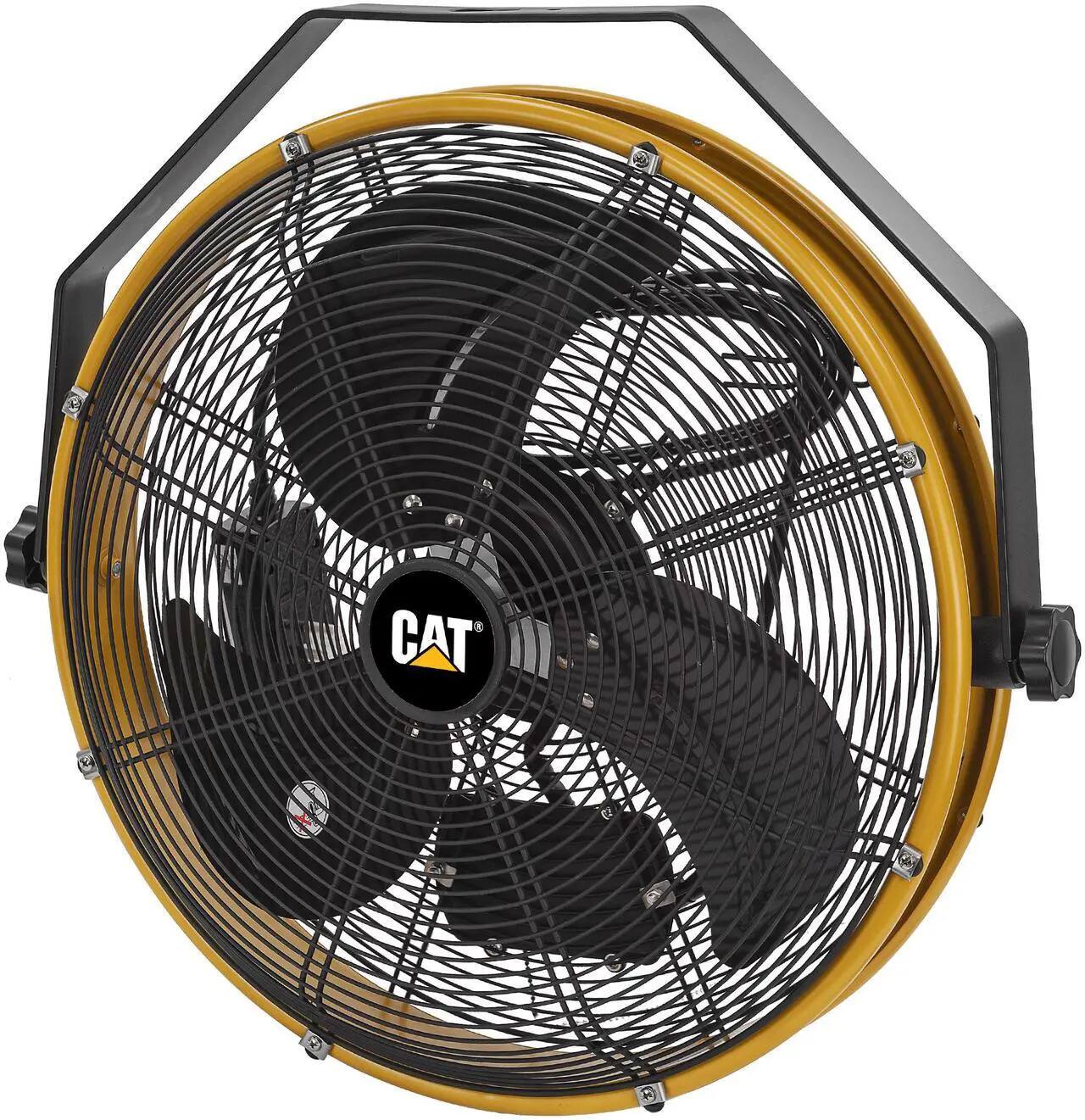 Caterpillar - CF-HVOD-18S-NG 18" IPX4 4000 CFM 3-Speed Wall Fan
