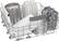 Alt View 23. Bosch - 800 Series 24" Top Control Smart Built-In Stainless Steel Tub Dishwasher with 3rd Rack, 42 dBA - White.