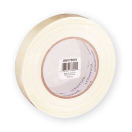 Universal - 190# Medium Grade Filament Tape, 3Inch Core, 24 mm x 54.8 m, Clear