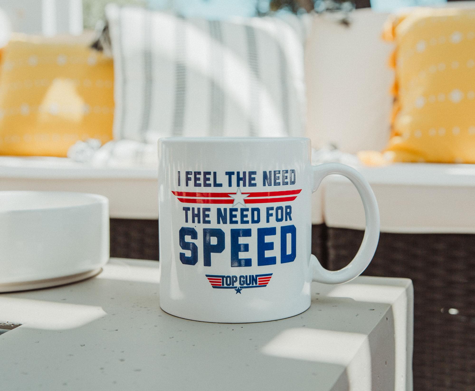 I FEEL THE NEED  
THE NEED FOR SPEED  
TOP GUN