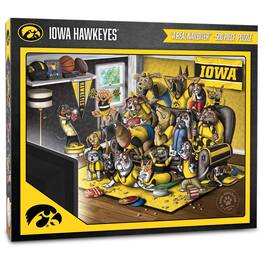 YouTheFan - Iowa Hawkeyes Purebred Fans 18'' x 24'' A Real Nailbiter 500-Piece Puzzle - Multicolor
