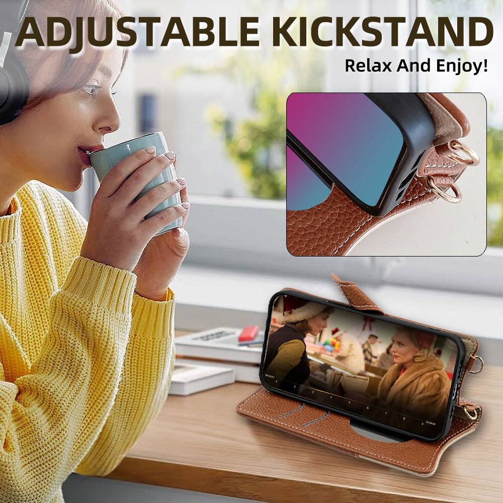 ADJUSTABLE KICKSTAND  
Relax And Enjoy!
