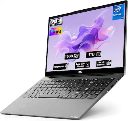 Full HD 1920 x 1080
Intel Twin Lake N50
IPS
16GB
1TB SSD
Fingerprint
Type-C PD Charger
Backlit keyboard