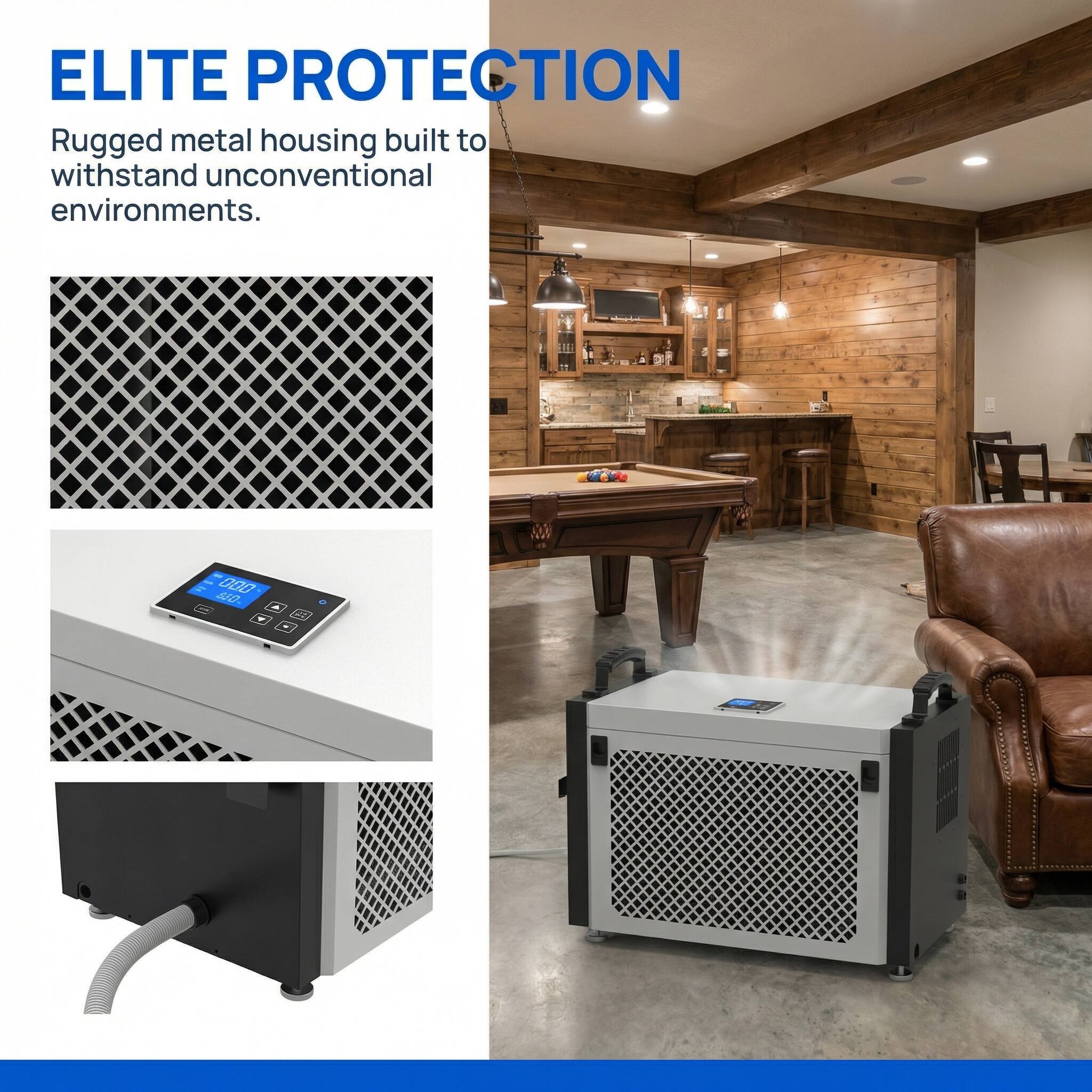 ELITE PROTECTION

Rugged metal housing built to withstand unconventional environments.