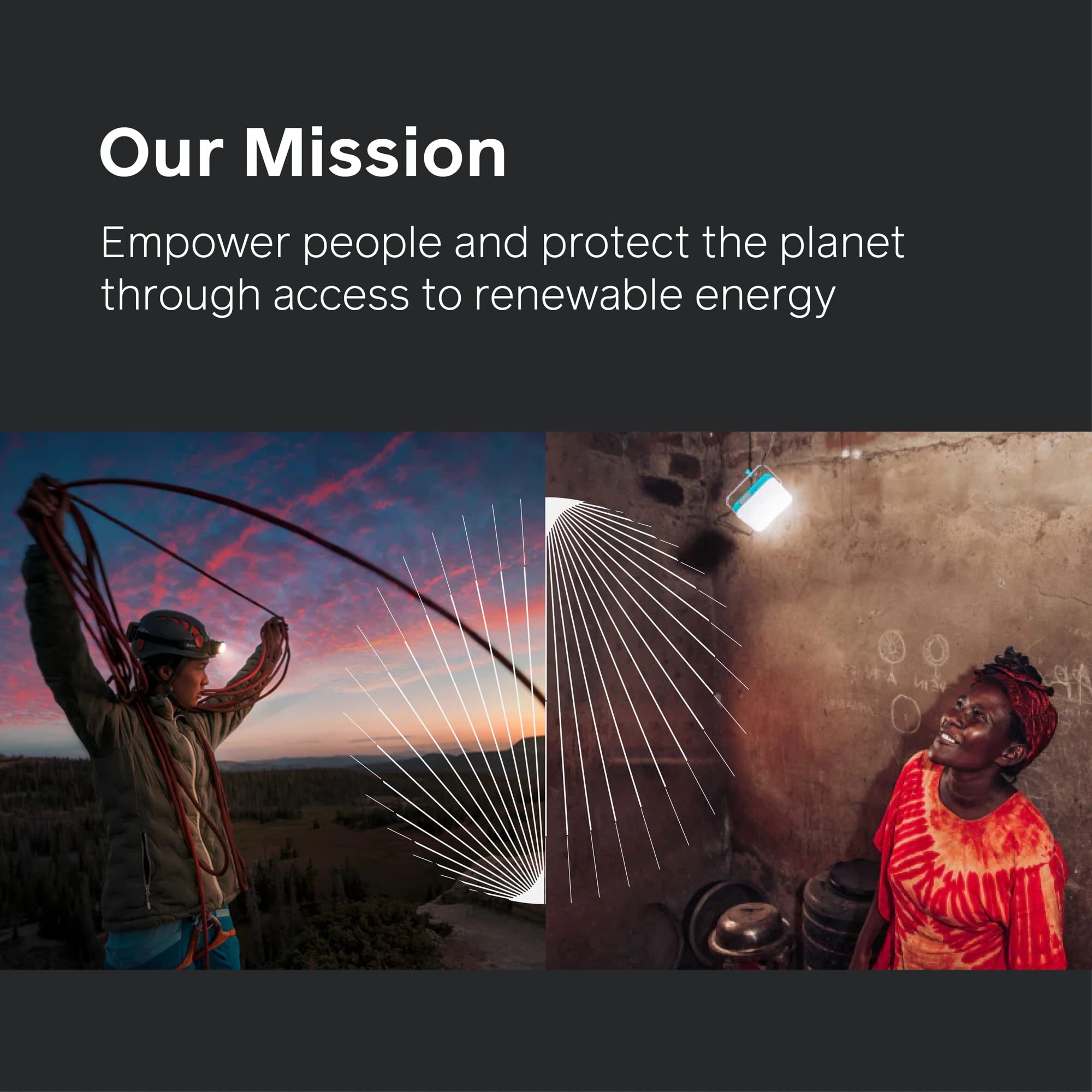 Our Mission

Empower people and protect the planet through access to renewable energy