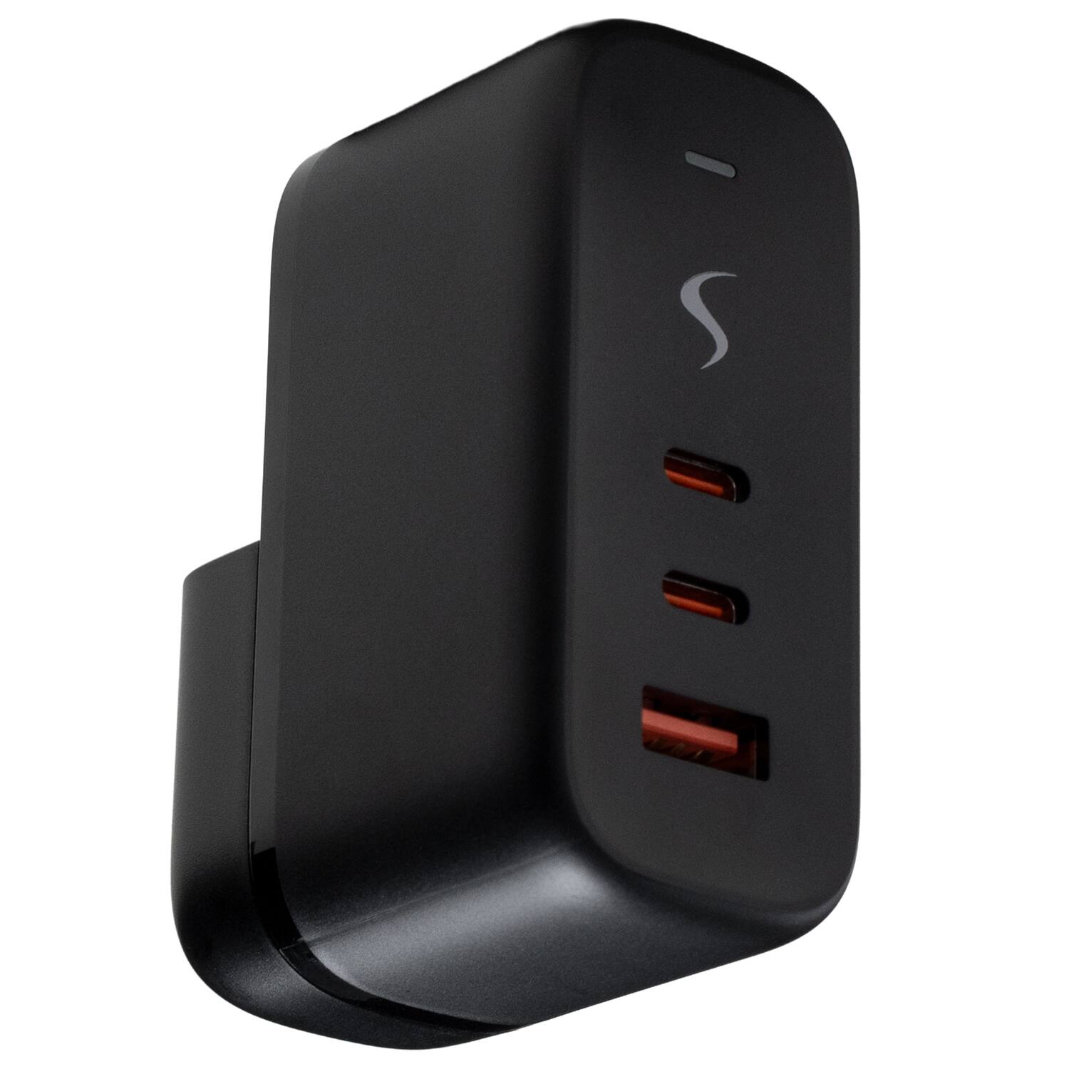Alt View 9. Scapade - AirPower 65-Watt PD Multi-USB Travel Charger with International Plugs - Black.