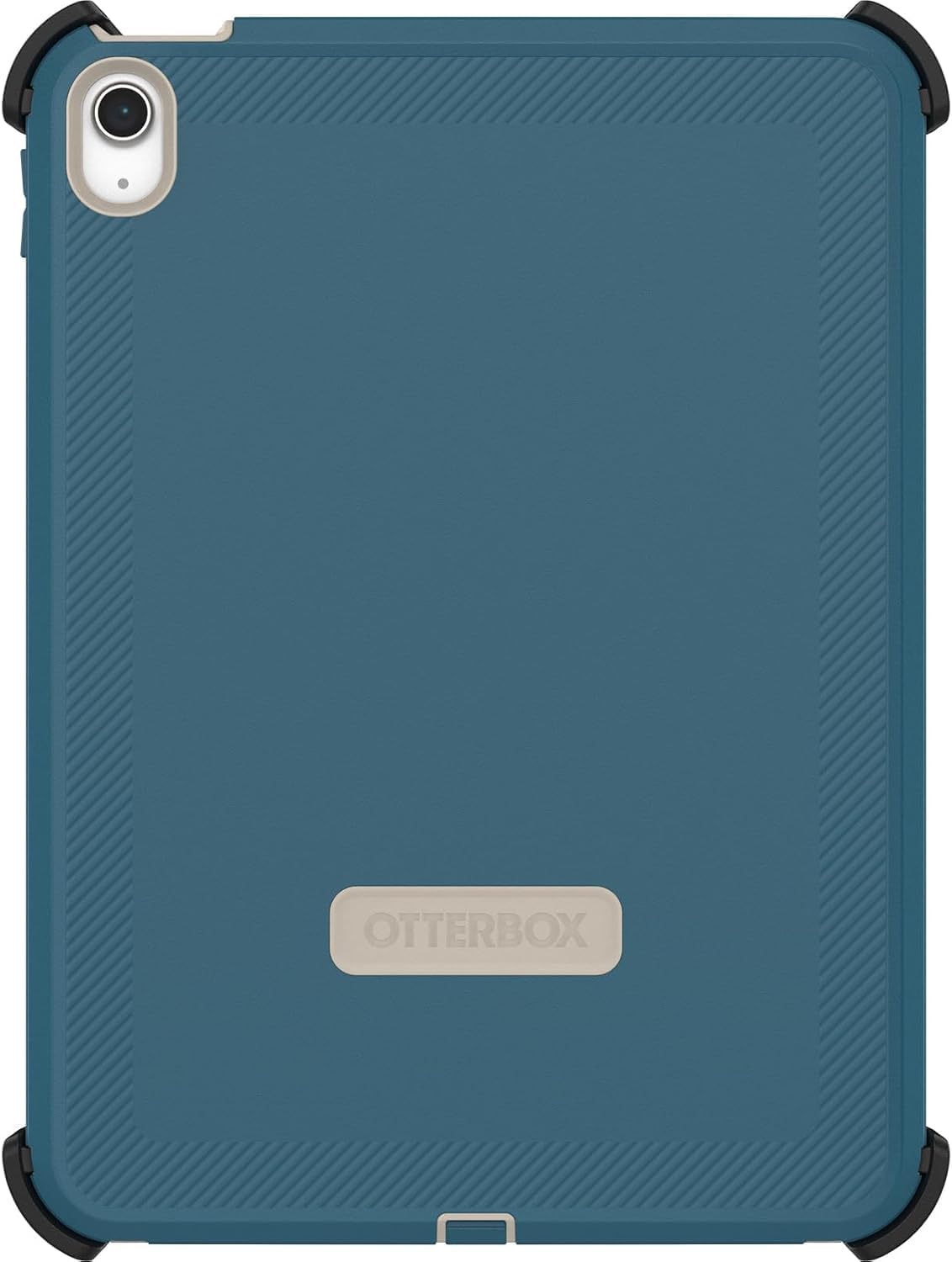 Left. OtterBox - OtterBox - Defender Series Pro Tablet Case for Apple iPad (A16) and Apple iPad (10th generation) - Offtides (Blue).