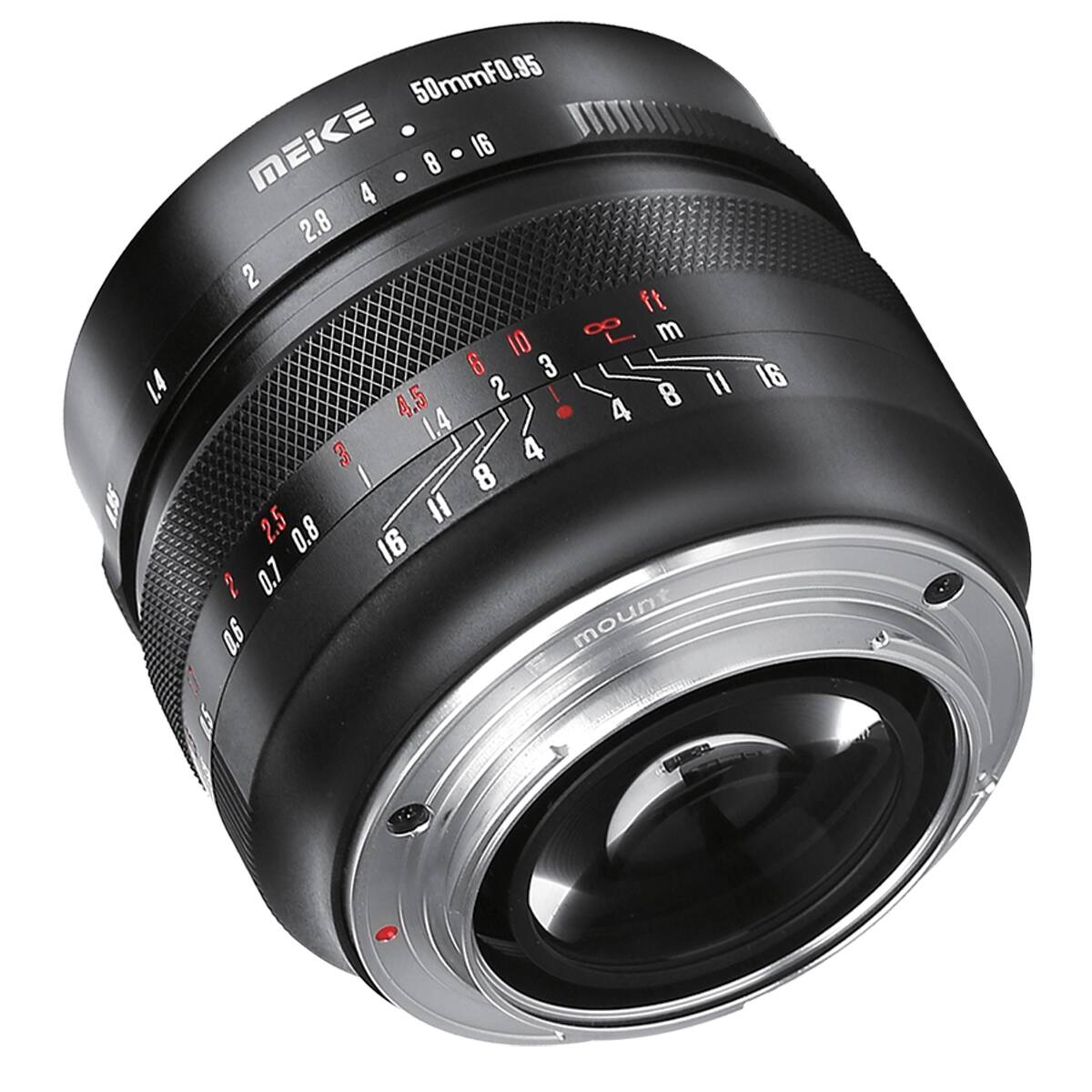 50mm F0.95  
MEIKE  
2.8 4 8 16  
2 ft 10 8 m  
6 3 4.5 2 8  
1.4 4 3 4 8 2.5 0.8  
16H84  
16 II  
2 0.7 0.6  
mount