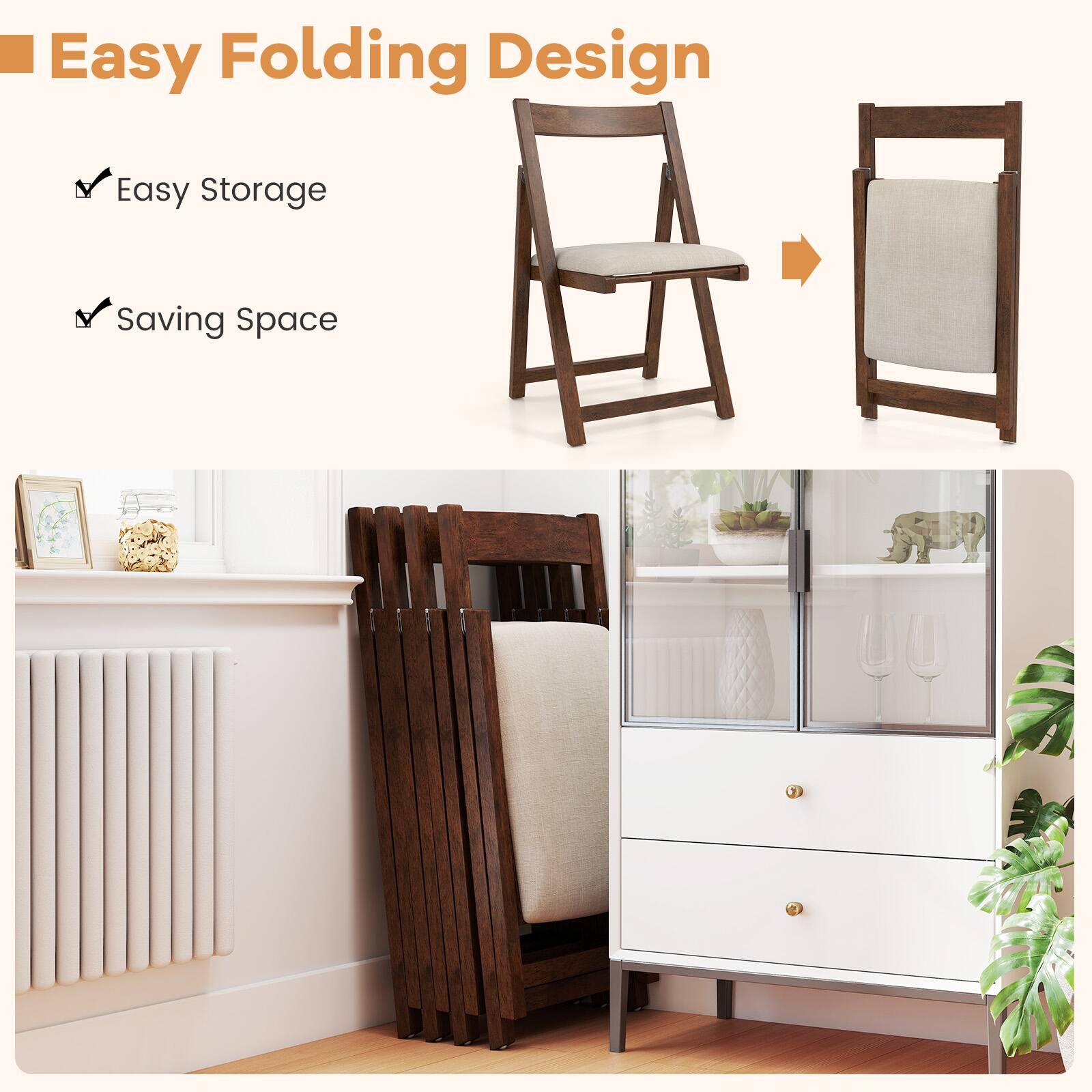 Easy Folding Design

- Easy Storage
- Saving Space