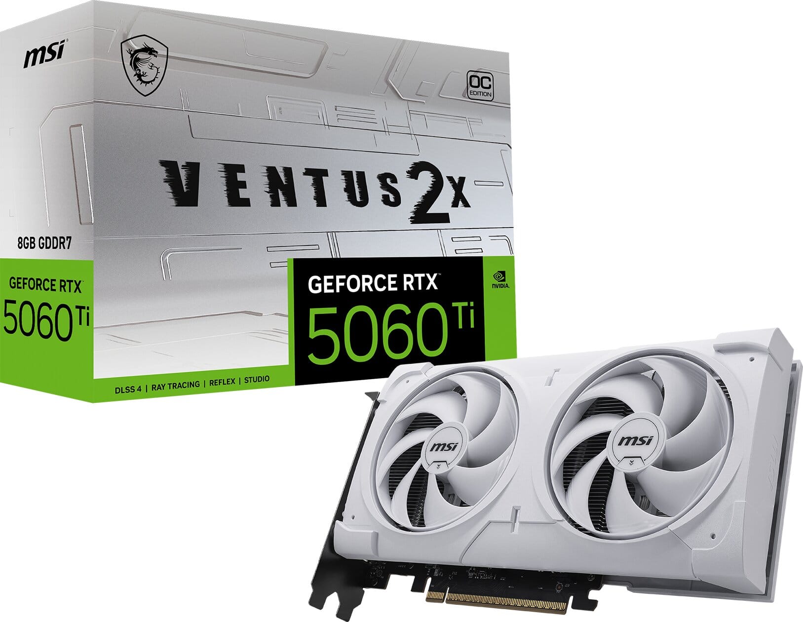 ZOTAC SOLO GeForce RTX 5060 8GB GDDR7 PCI Express 5.0 x8 ATX