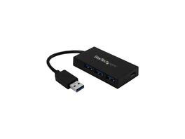 StarTech.com - StarTech HB30A3A1CSFS 4-Port USB 3.0 Hub (3x USB A, 1x USB C) with Power Adapter