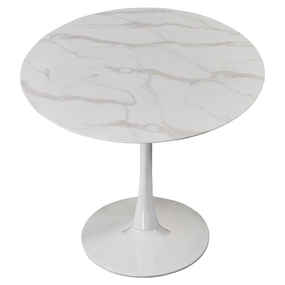 Alt View 1. Meridian Furniture - Holly White Dining Table - White.