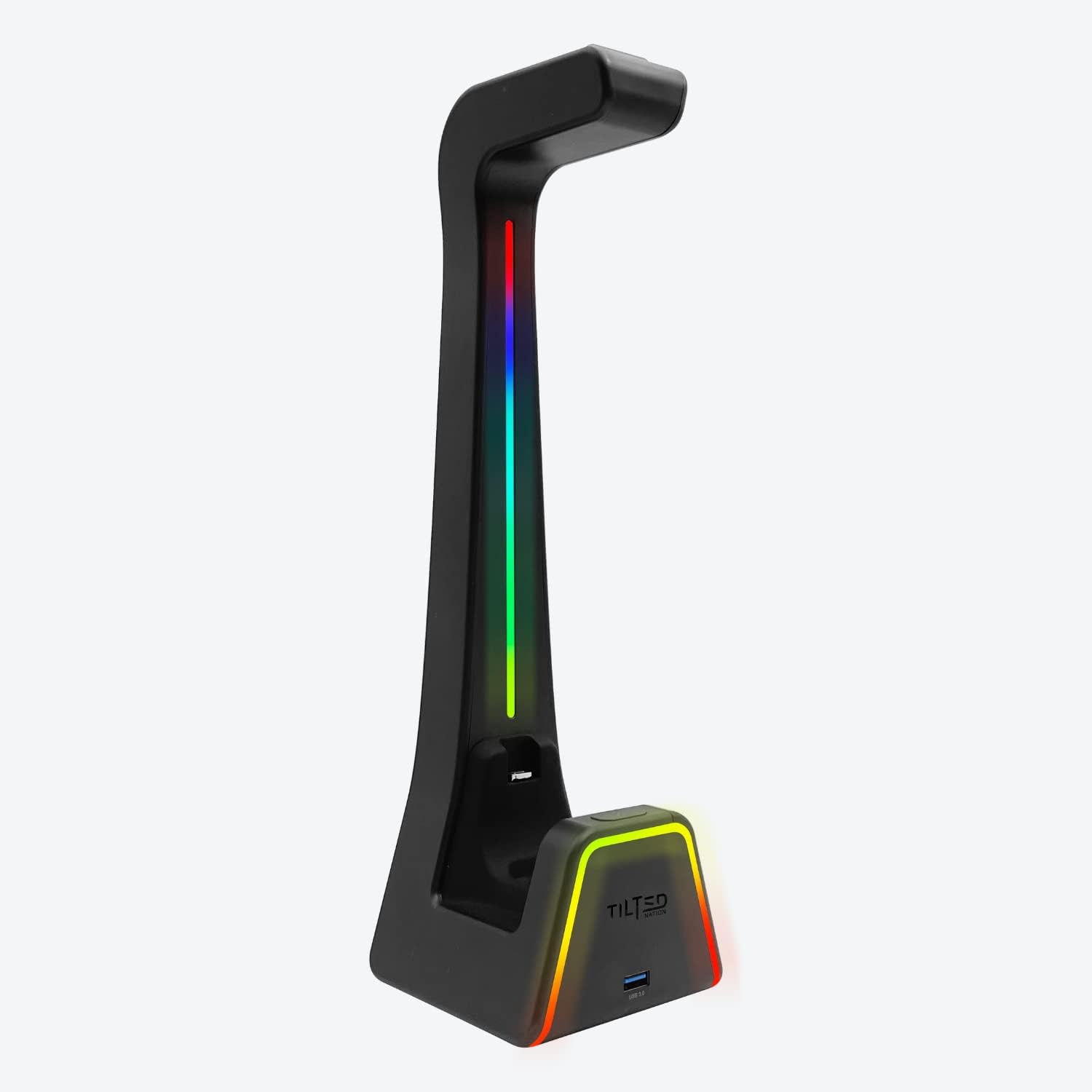 Alt View 7. Tilted Nation - Tilted Nation 3 in 1 Gaming Headset and Controller Stand for PS5 and Xbox Series X Charging Station - Black - Black.