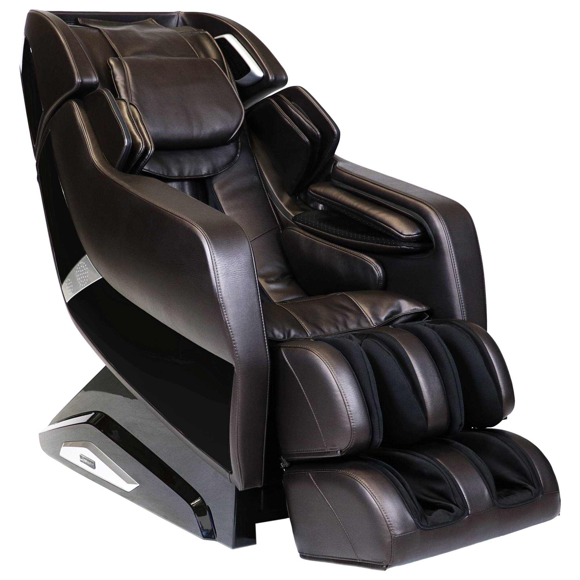 Front. Infinity - Celebrity Massage Chair - Brown.