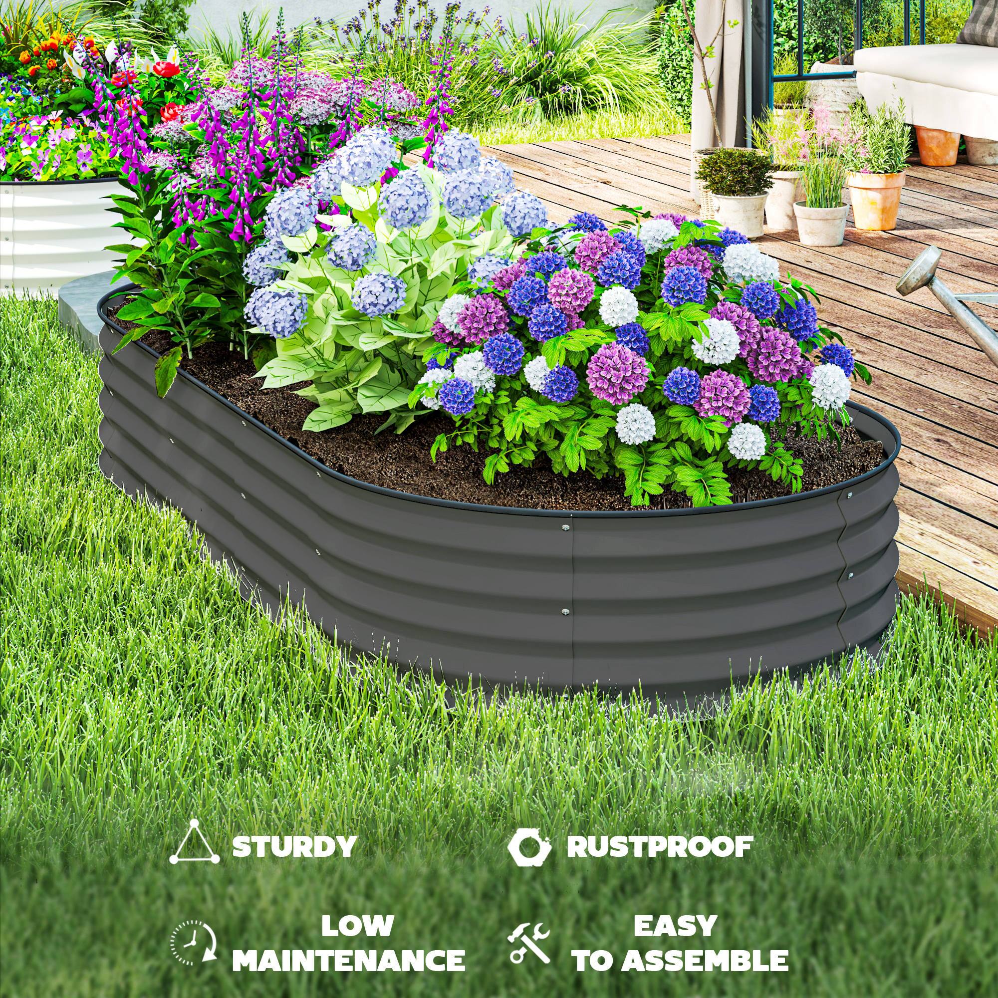 STURDY, RUSTPROOF, LOW MAINTENANCE, EASY TO ASSEMBLE