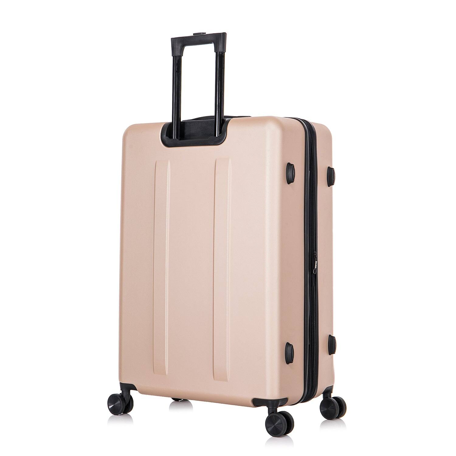 Alt View 1. InUSA - Elysian lightweight hardside spinner luggage 28" - CHAMPAGNE.