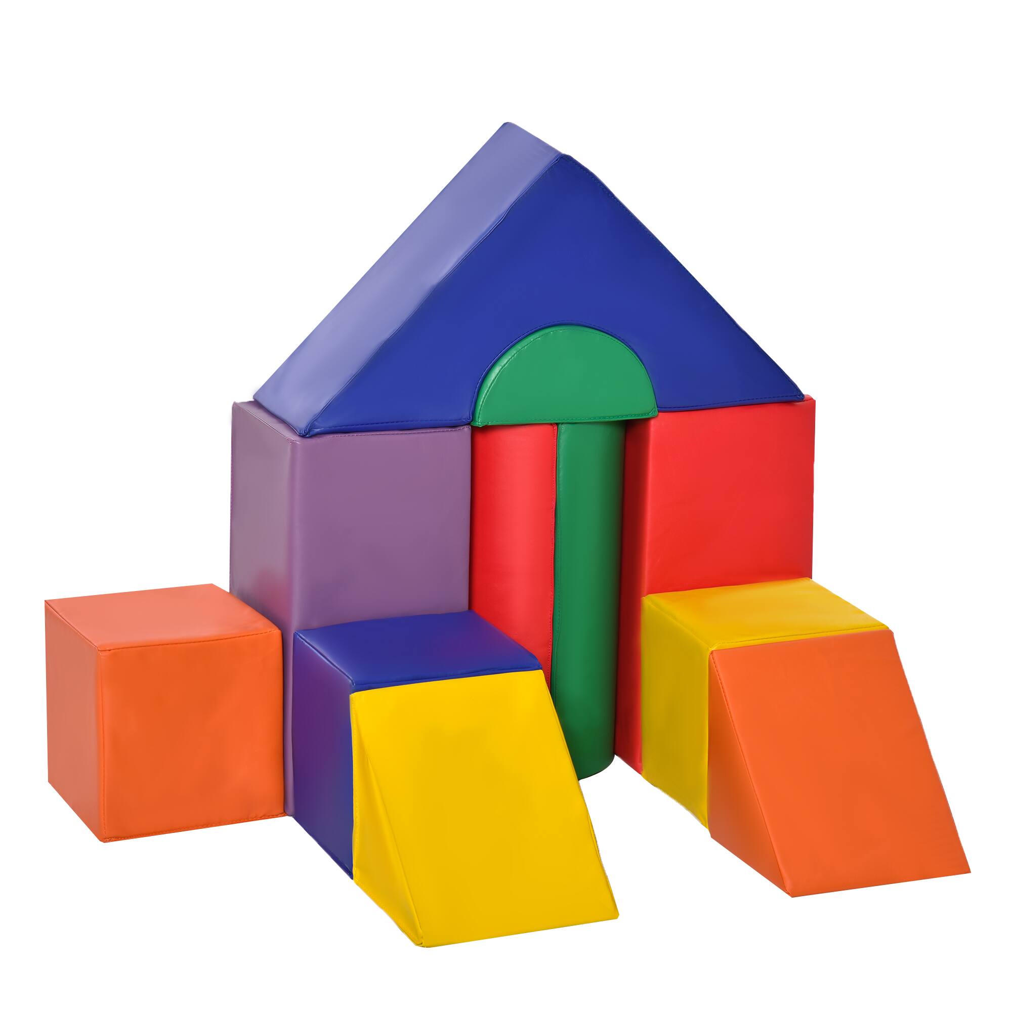 Siljoy - 11‑Piece Foam Climbing Blocks for Toddlers, Soft Play Set, Climb & Crawl Activity, Easy Clean, Ages 1‑3, Assorted - Multicolor price history on PriceWatchPro