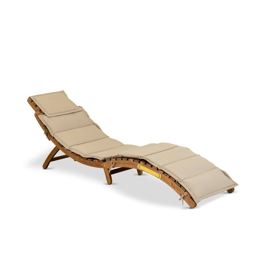 Angle. East West Furniture - Outdoor Patio Garden Summing Pool Outdoor Lounge Chairs - Brown.