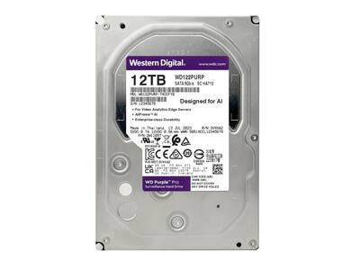 Western Digital WD Purple Pro WD122PURP 12TB 7200 RPM 512MB Cache Western Digital WD Purple Pro WD122PURP 12TB 7200 RPM 512MB Cache