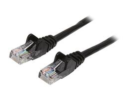 Belkin - A3L791B25-BLK-S 25 ft. Cat 5E Black Patch Cable