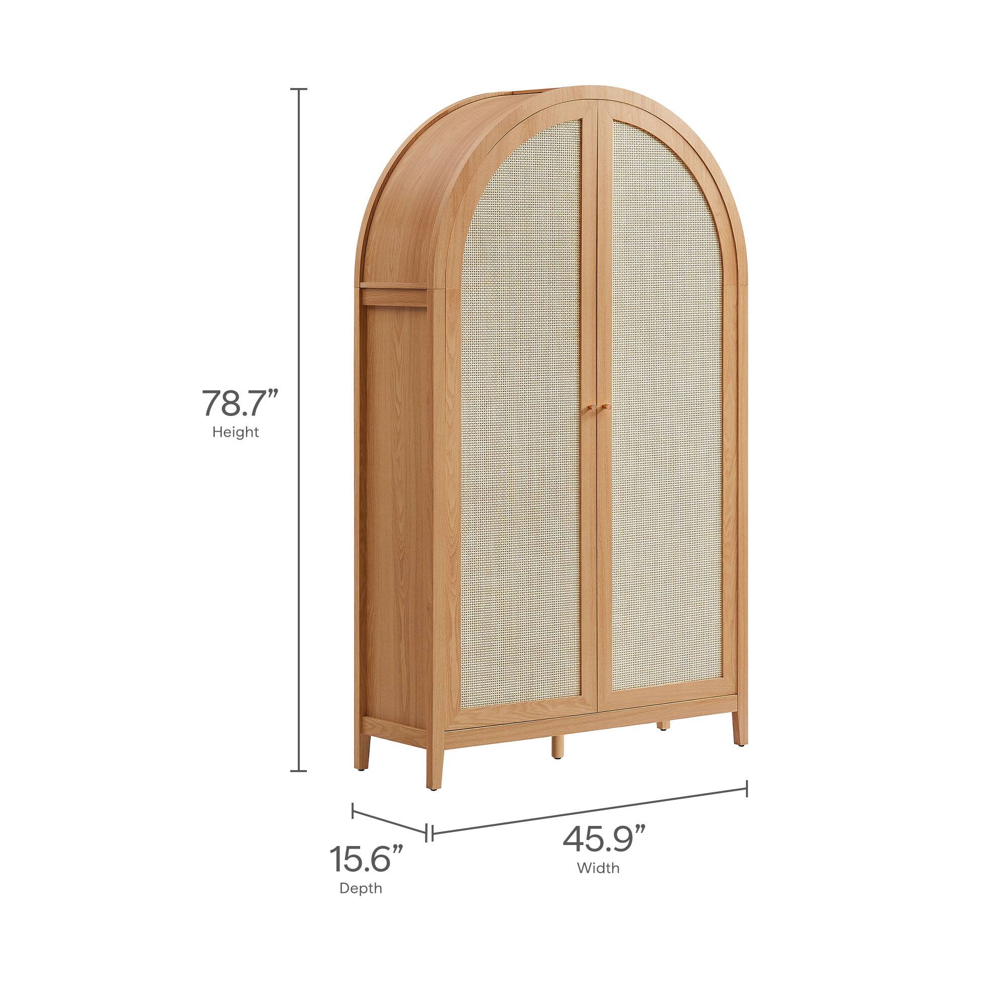 78.7" Height  
15.6" Depth  
45.9" Width