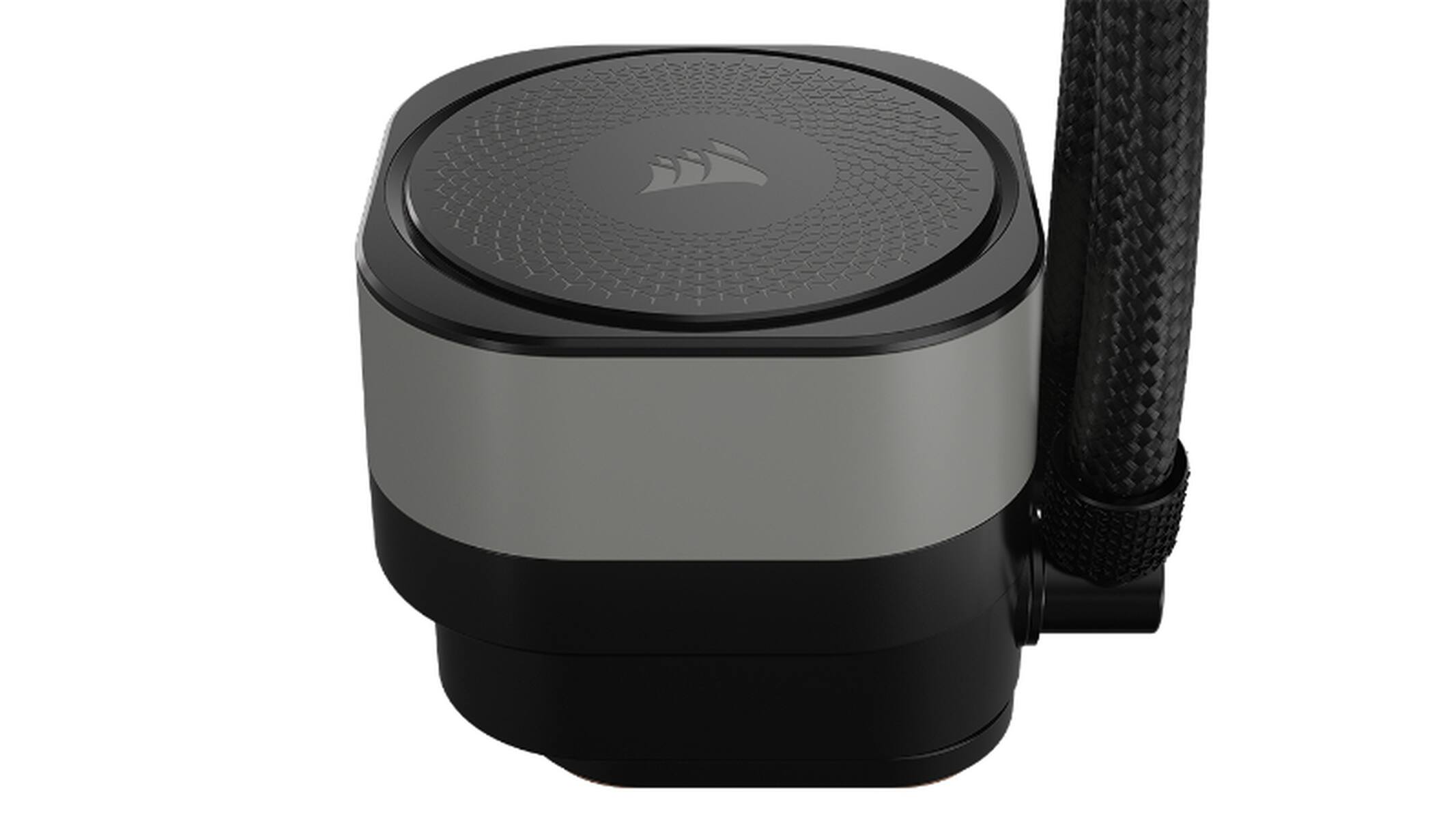 Alt View 13. CORSAIR - iCUE LINK TITAN 420 RX RGB AIO Liquid CPU Cooler - Black.