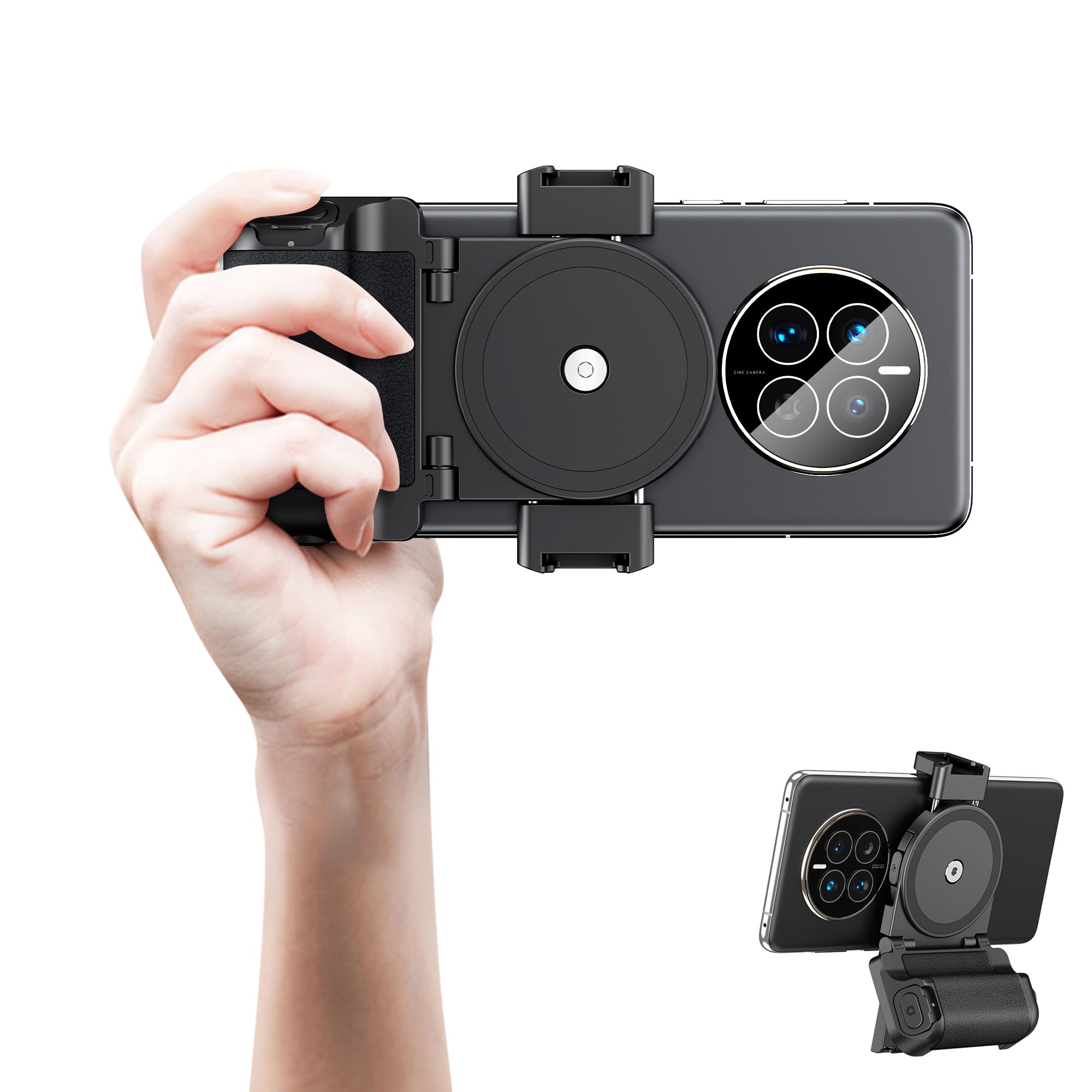 Compact Phone Grip-Black