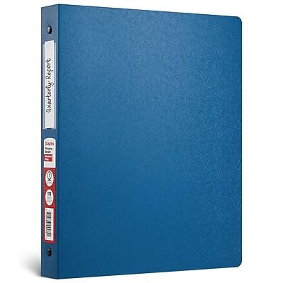 Staples - 1" 3-Ring Hanging Binder - Blue