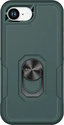 SaharaCase - Raider Series Heavy Duty Kickstand Case for Apple iPhone 16e - Cactus Green