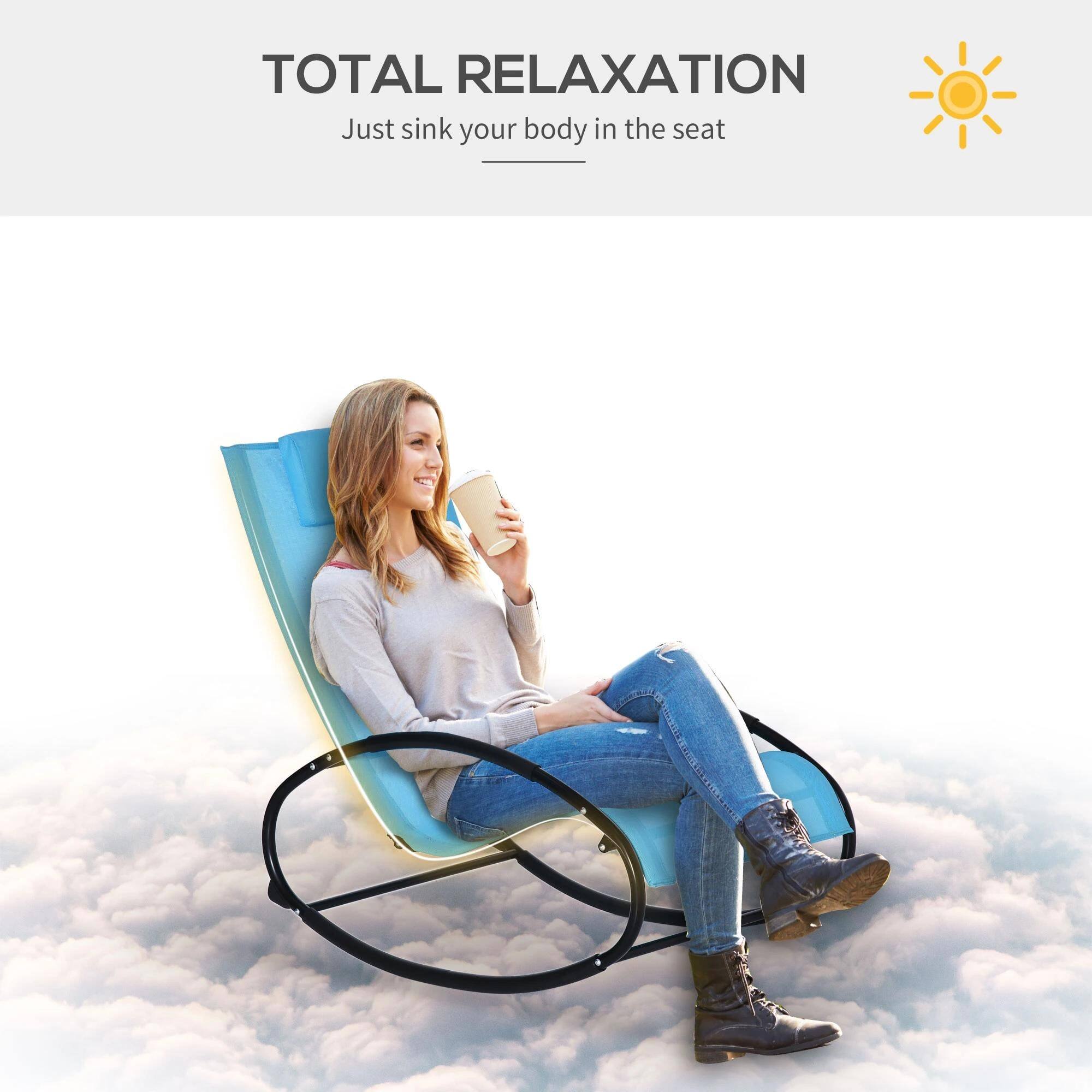 TOTAL RELAXATION  
Just sink your body in the seat