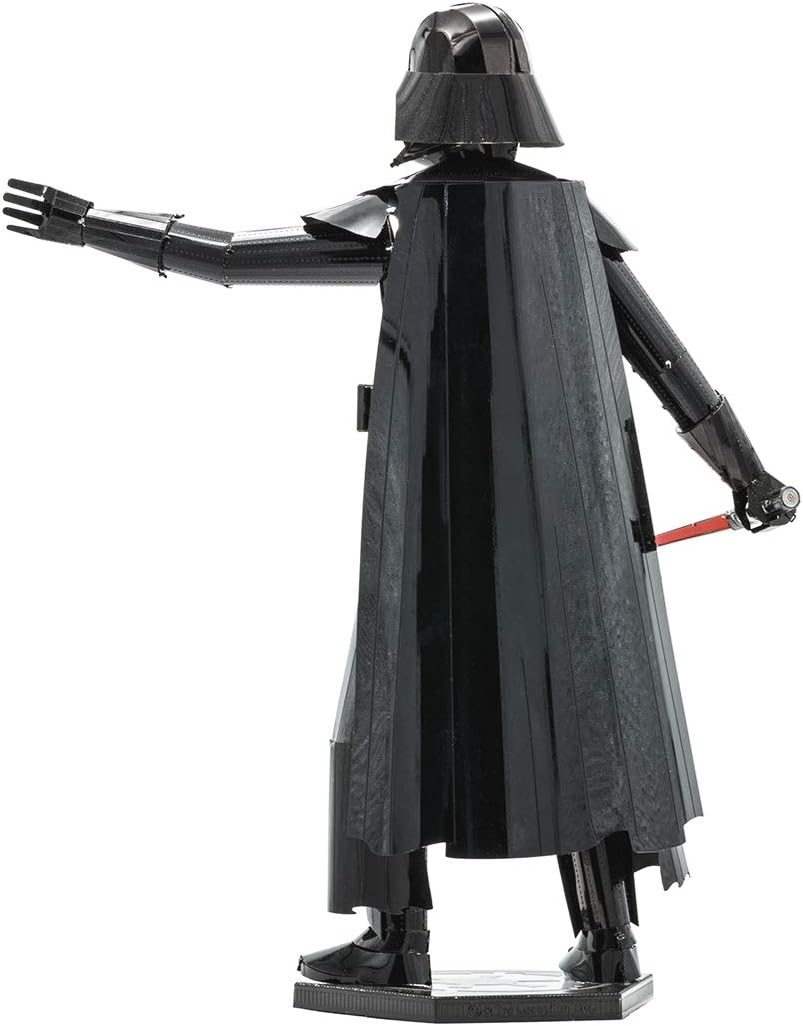 Alt View 3. Metal Earth - Metal Earth Premium Series Star Wars Darth Vader 3D Metal Model Kit Fascinations - Silver.