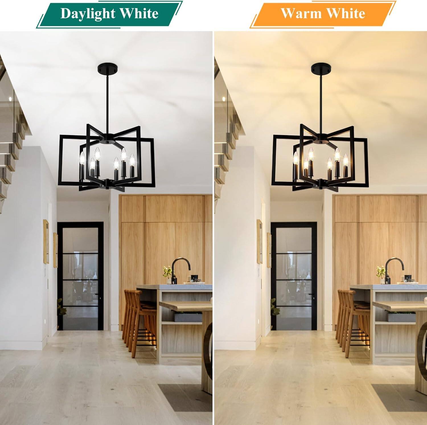 Daylight White  
Warm White