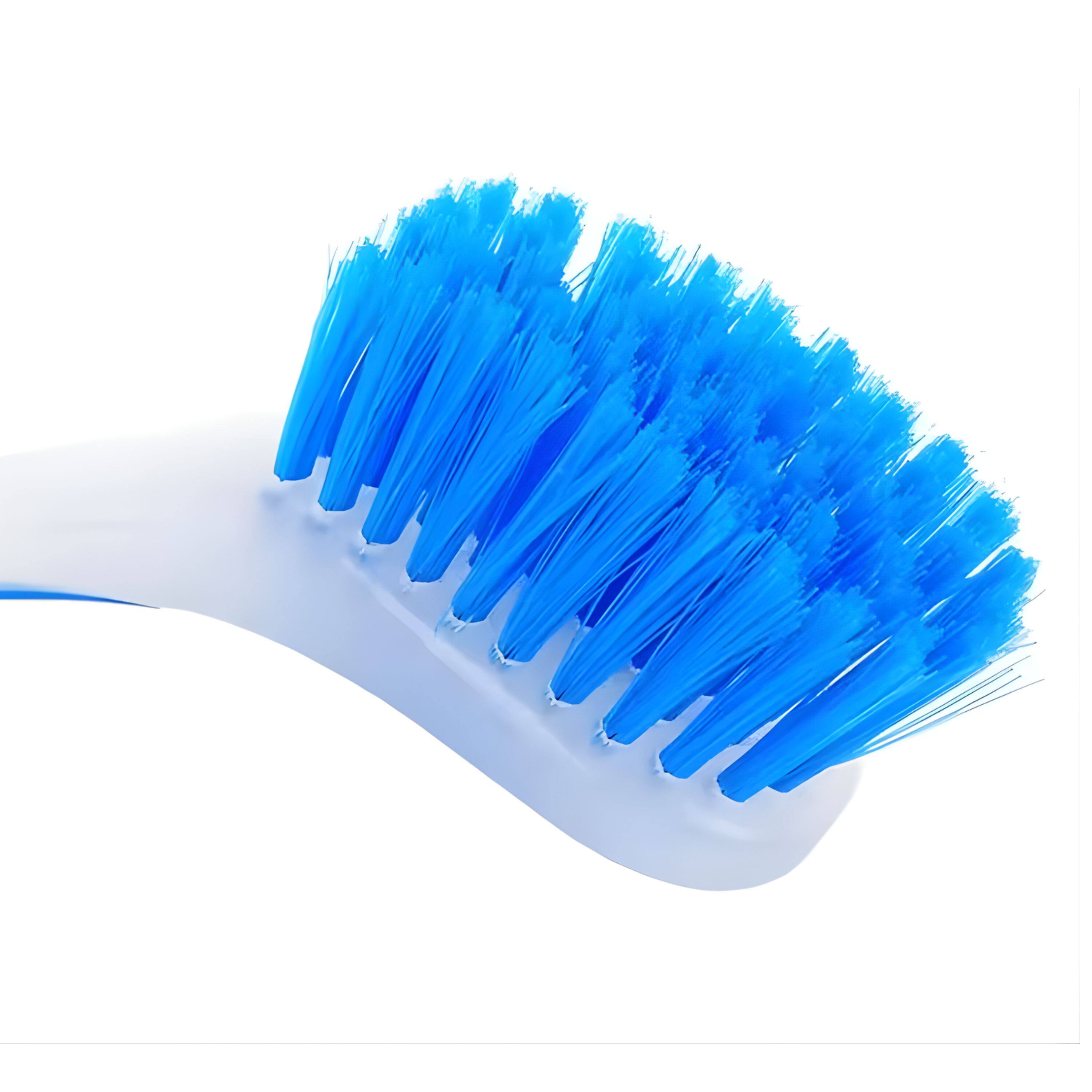 Alt View 1. Kitcheniva - Durable Dishwashing Brush with Suction Cups– Heavy-Duty Kitchen Scrubber for Pots, Pans, & Sink.