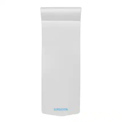 Front. TRC Recreation - TRC Recreation Sunsation 70 Inch Thick Foam Raft Lounger Mat Pool Float (3 Pack) - White.