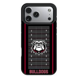 Keyscaper - NCAA - Georgia Bulldogs Personalized Bump Case with 8.2ft Drop Protection - 16 Pro - Multicolor